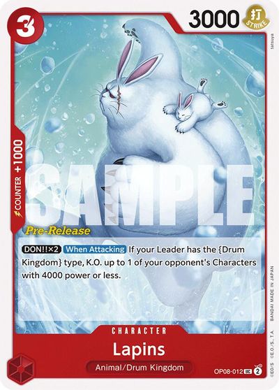 Lapins card art