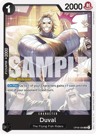 Duval card art
