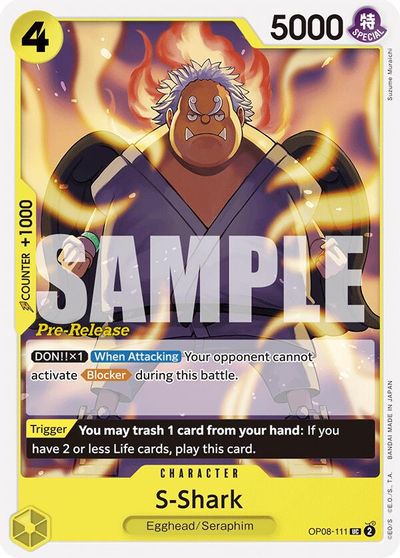 S-Shark card art