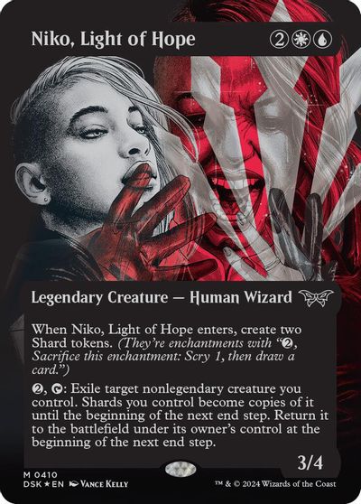 Niko, Light of Hope (Showcase) (Textured Foil) card art