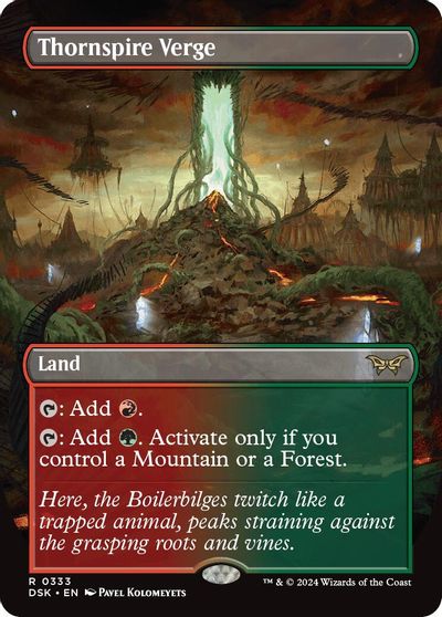 Thornspire Verge (Borderless) card art