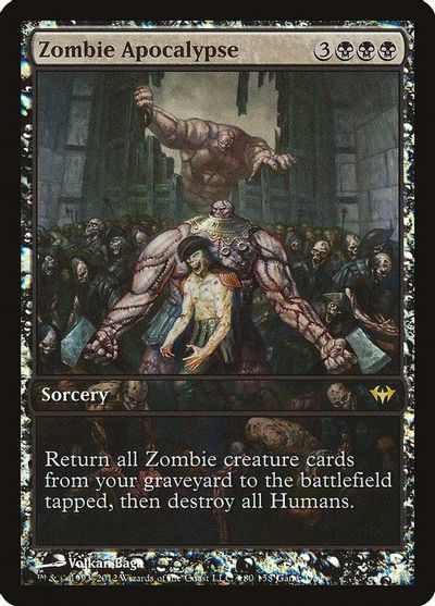 Zombie Apocalypse card art