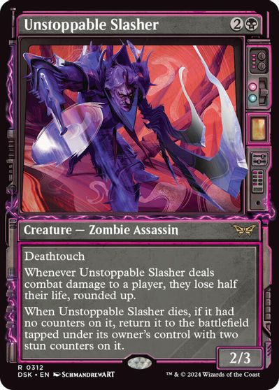 Unstoppable Slasher (Showcase) card art