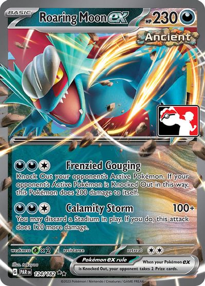 Roaring Moon ex card art