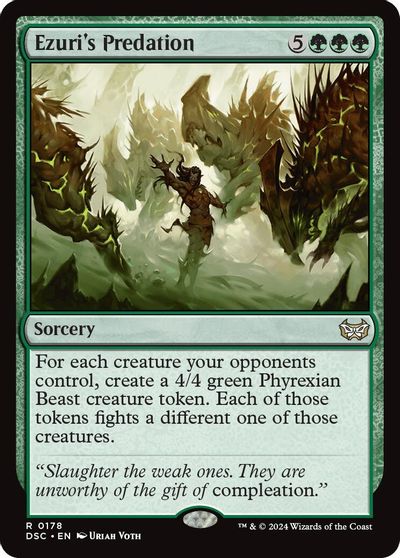 Ezuri's Predation card art