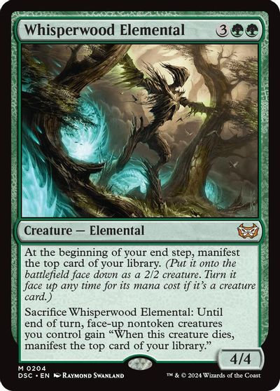 Whisperwood Elemental card art