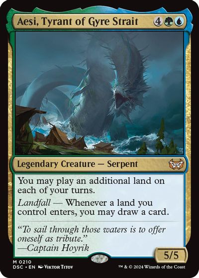Aesi, Tyrant of Gyre Strait card art