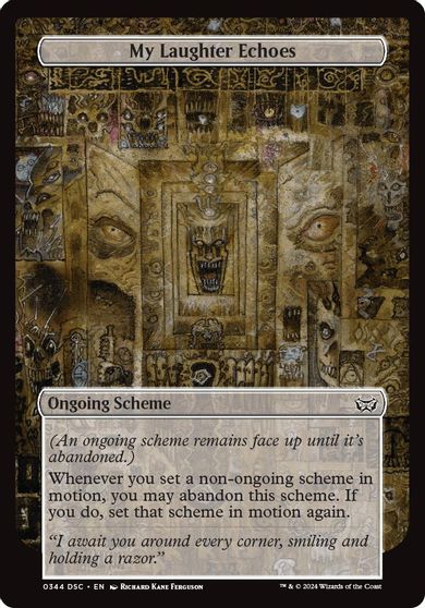 My Laughter Echoes (Full Art) card art