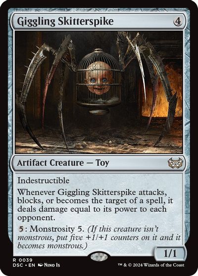 Giggling Skitterspike card art