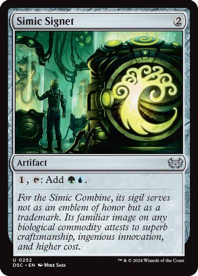 Simic Signet card art