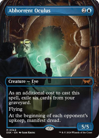 Abhorrent Oculus (Borderless) card art