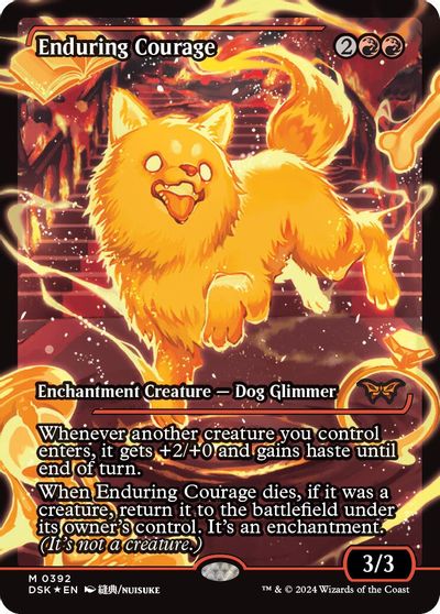 Enduring Courage (Showcase) card art