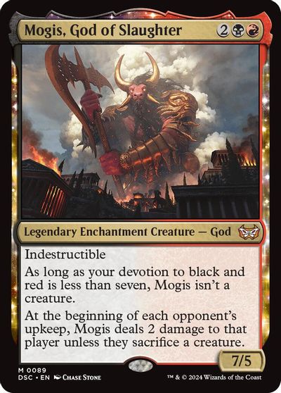 Mogis, God of Slaughter card art