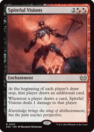Spiteful Visions card art