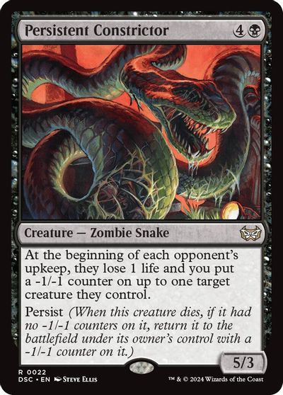 Persistent Constrictor card art