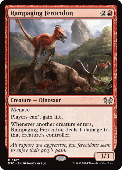 Rampaging Ferocidon card art