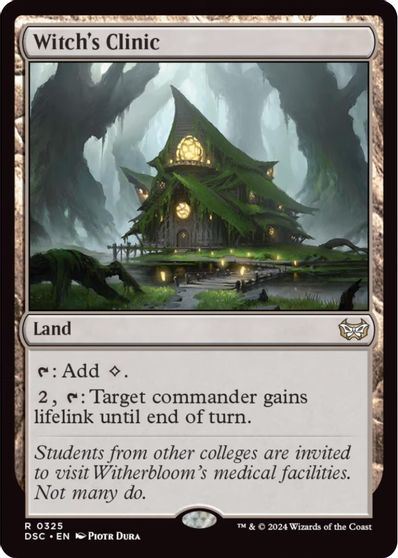Witch's Clinic card art
