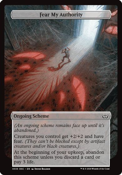 Fear My Authority (Full Art) card art