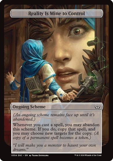 Reality Is Mine to Control (Full Art) card art