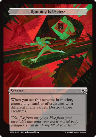 Running Is Useless (Full Art) card art