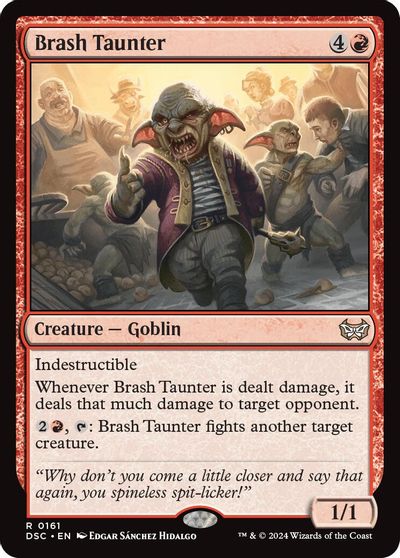 Brash Taunter card art