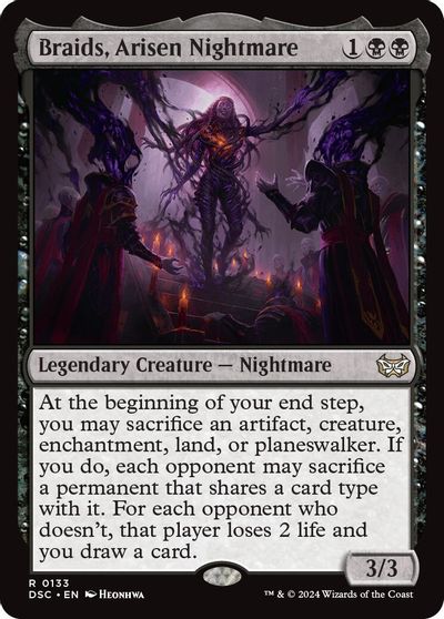 Braids, Arisen Nightmare card art
