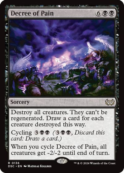 Decree of Pain card art