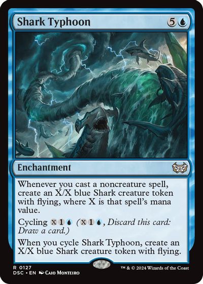 Shark Typhoon card art