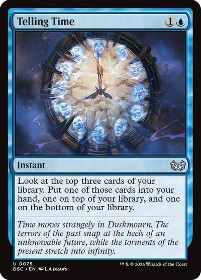 Telling Time card art