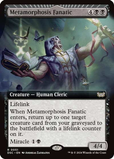 Metamorphosis Fanatic (Extended Art) card art