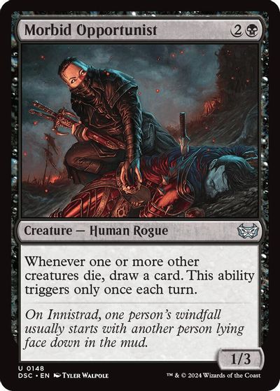 Morbid Opportunist card art