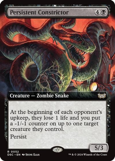 Persistent Constrictor (Extended Art) card art