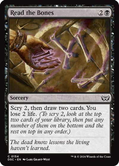 Read the Bones card art
