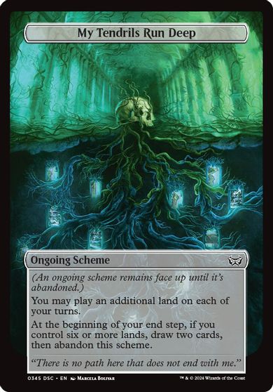 My Tendrils Run Deep (Full Art) card art