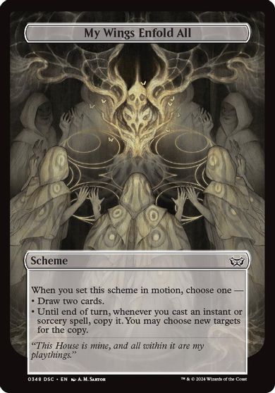 My Wings Enfold All (Full Art) card art