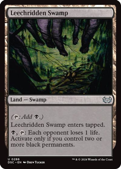 Leechridden Swamp card art