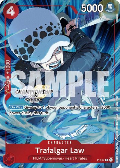 Trafalgar Law (CS 2024 Celebration Pack) card art