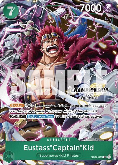 Eustass"Captain"Kid (CS 2024 Celebration Pack) card art
