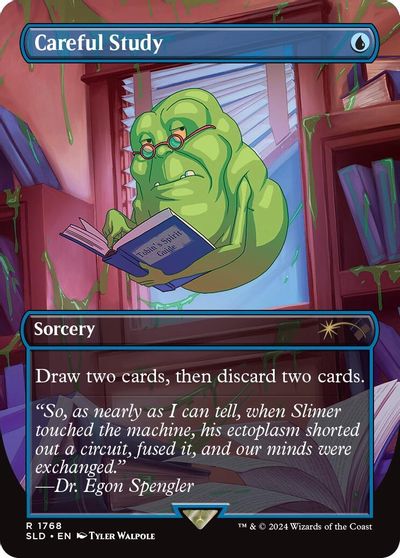 Careful Study card art