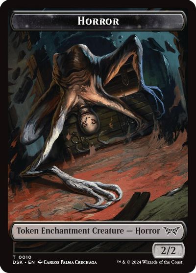 Horror Token card art