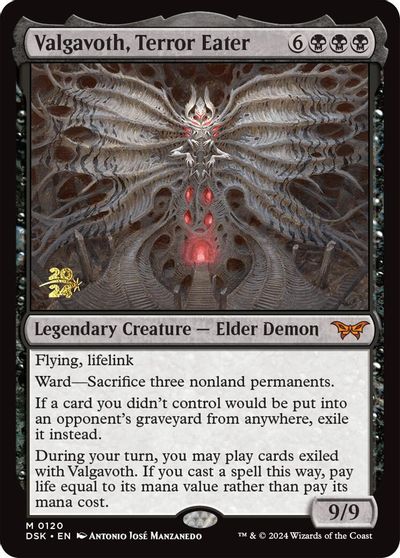 Valgavoth, Terror Eater card art