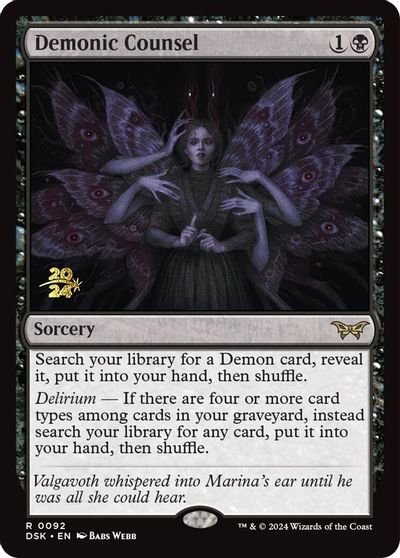 Demonic Counsel card art
