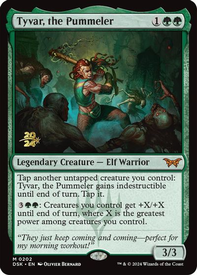 Tyvar, the Pummeler card art
