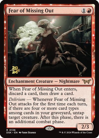 Fear of Missing Out card art