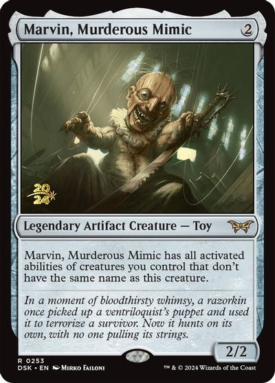 Marvin, Murderous Mimic card art
