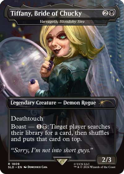 Tiffany, Bride of Chucky - Varragoth, Bloodsky Sire card art