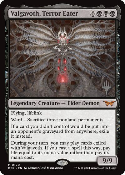Valgavoth, Terror Eater card art