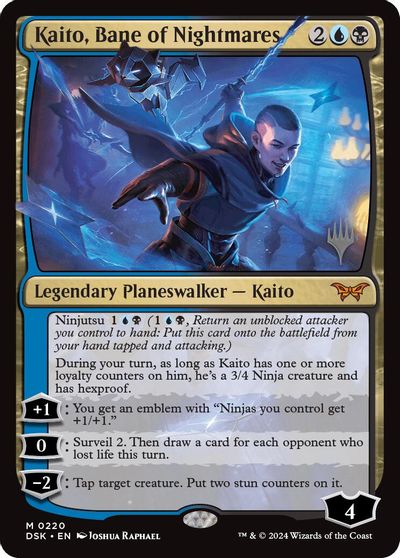 Kaito, Bane of Nightmares card art