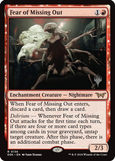 Fear of Missing Out card art