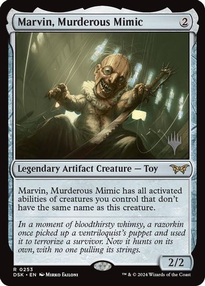 Marvin, Murderous Mimic card art